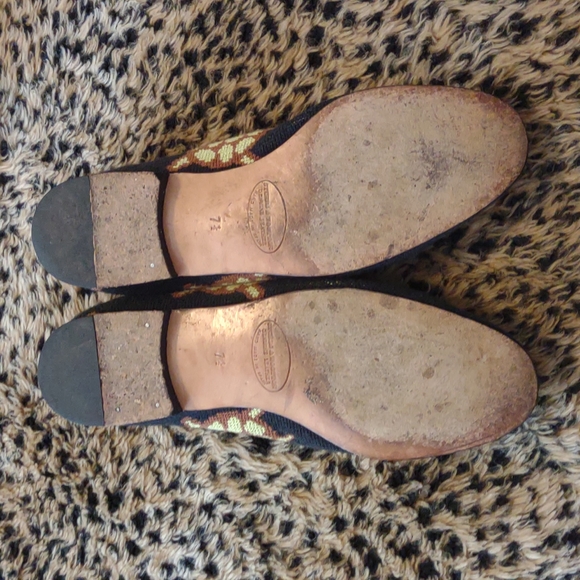 Stubbs & Wooten Turtle Needlepoint Loafers Sz. 7.5 - Picture 8 of 8